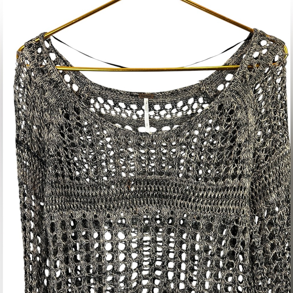 Free People - Women’s Annabelle Crochet Pullover Top Size Small - Picture 6 of 9